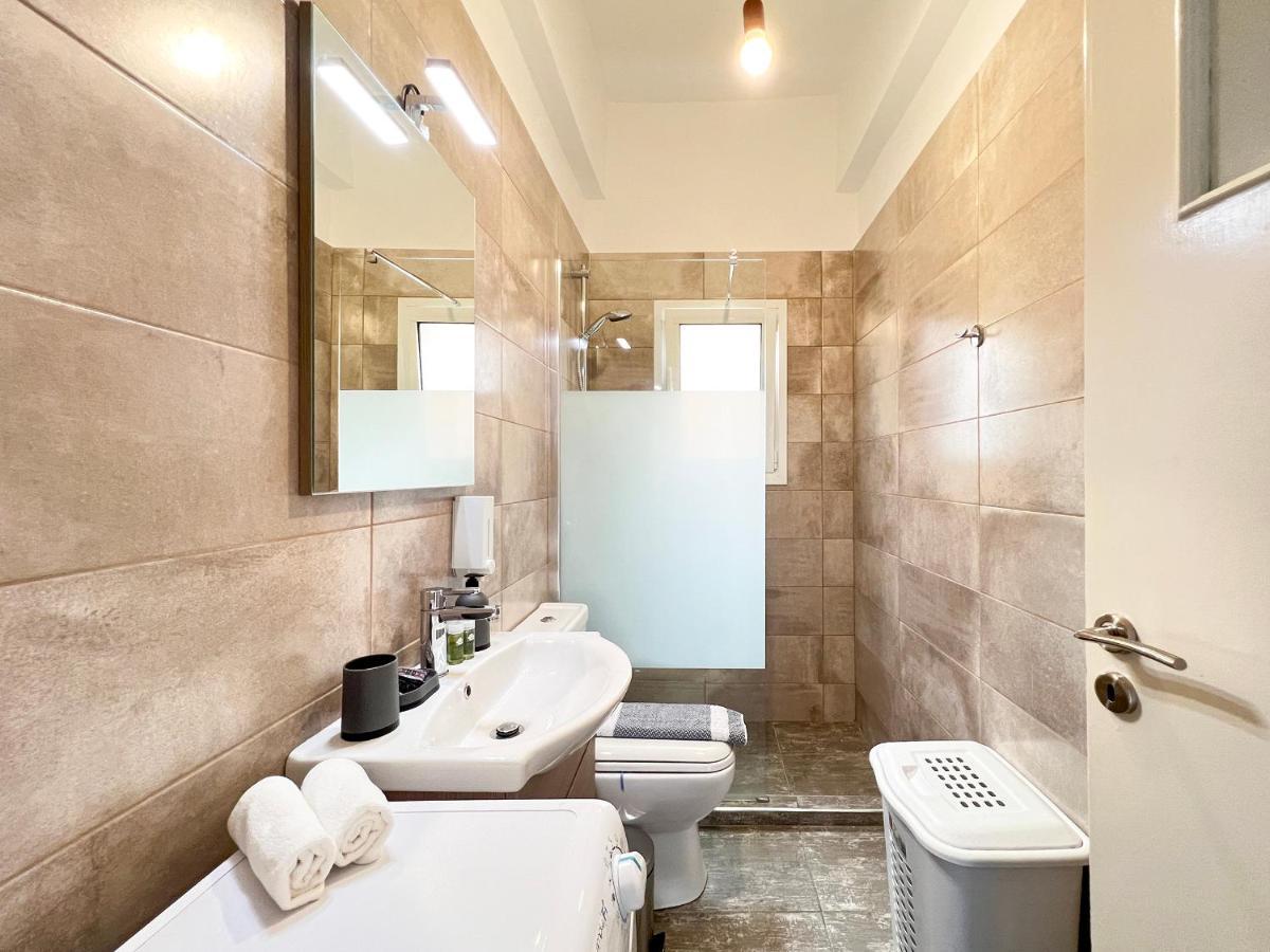 Ferienwohnung Soho Artsy 55Sqm Apt With Acropolis View Athen Exterior foto